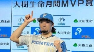日本ハム・伊藤大海　５月４勝０敗で３度目月間ＭＶＰ「真っすぐの強さが戻ってきたのが一番」　今後の目標は「背番号分は必ず勝ちたい」