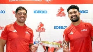 【ラグビー】今季限りで退団のＮＺ代表コンビ・サべア＆レイナートブラウン「日本という文化に恋に落ちるような…」