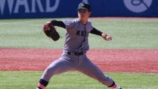「チームを勝たせる投手がプロに行ける」プロ注目の慶大・本格派左腕が6回10奪三振零封！圧巻投球で勝利に貢献