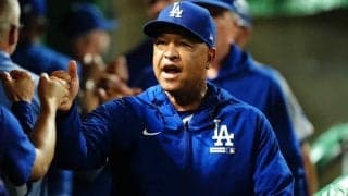 大谷らと対照的…ド軍監督が「勘違いしてる？」　予想外の“服装”に爆笑「間違ってますよー」