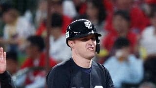【西武】上半身の張りで９日途中交代のネビン「状態はいいです」スタメンで中前打