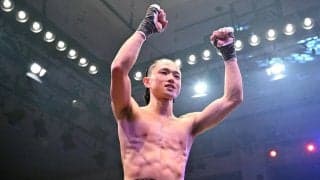 【ボクシング】鮮やか！片岡雷斗プロ２戦目で１回KO勝ち「何か刺さった感じ」左ボディー一撃