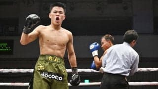 「ザ・キング」藤木勇我、圧巻２回TKO勝ちデビュー　アジアランカー撃破で「必ず世界王者に」