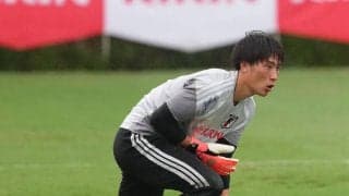 【日本代表】大迫敬介、緊迫感ある雰囲気に手応え「本番の雰囲気をつくる意味ですごくいい練習」