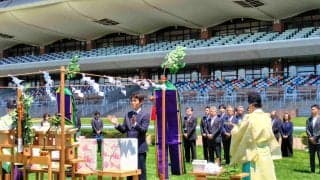 函館競馬場で馬場浄めと馬頭観世音祭　丹内祐次騎手「まずは安全第一」函館スプリントＳで地元重賞コンプリート狙う