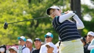 ４アンダー発進の小祝さくら「優勝目指したい」２位以内で全英女子OP出場権　第１日