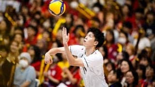 男子日本代表　VNL2026第1週中国大会のメンバーを変更　富田将馬と西本圭吾を登録