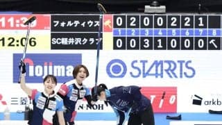 【カーリング】五輪出場フォルティウス第8E　１失点にとどめ、２点リードを守る