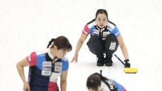 【カーリング】五輪出場フォルティウス第7E　２連続スチールで３点リードに広げる