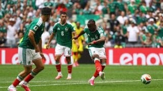 【Ｗ杯】メキシコＦＷキニョネスが大会１号ゴール！　後半に相手が１人退場→２点目を追加　
