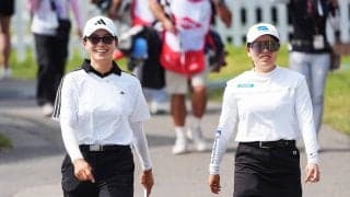 「ごめん」と言いまくった渋野日向子&勝みなみ 古江彩佳&西村優菜、岩井ツインズと並んで1打差4位発進