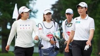 西郷真央はフォアボールの2日目に巻き返しを狙う 緊張の初日は4オーバーの出遅れ