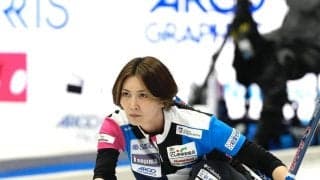 【カーリング】五輪出場フォルティウス第3E　吉村のドローショットで１点を獲得