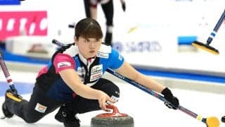 【カーリング】五輪出場フォルティウス第2E　１点スチールを許し２点ビハインド