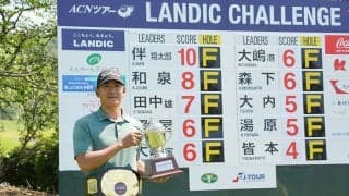 伴翔太郎が初優勝 藤島征次は41歳での初Vならず／男子下部