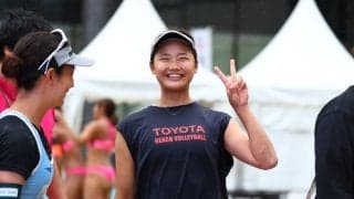 「ビーチバレーボール選手として戦えた」“もう一つの太陽”秋重若菜（トヨタ自動車）が地元凱旋で自身最高成績の準優勝