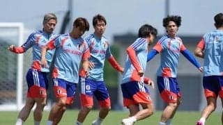 【日本代表】オランダ戦へ雨の中練習開始　遠藤航離脱、町野修斗はダラス合流