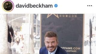 デービッド・ベッカム氏に新たな栄誉　ハリウッドに名を刻む式典にファミリー集合！…不和が報じられる長男・ブルックリンさん夫妻は姿見せず