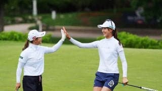 初日に悔し泣きした馬場咲希 「絶対獲る」と決めたパー5でバーディ奪取