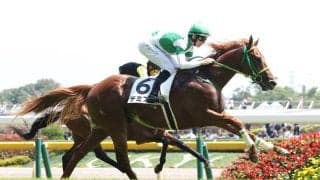 伝説の種牡馬がまさか日本の芝で…「普通にヤバいな」「あれ？もう？」世界初勝利のフライトライン産駒にＳＮＳ驚がく