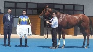 【函館５Ｒ・２歳新馬】函館新馬の一番乗りはダイメイビッグボス　横山武史騎手「実戦に行って良さが出ました」