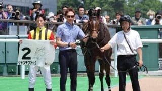【東京５Ｒ・２歳新馬】血統馬シャンデヴァーグが大きな大きな鼻差Ｖ　津村騎手「何より勝ち切れたのが」