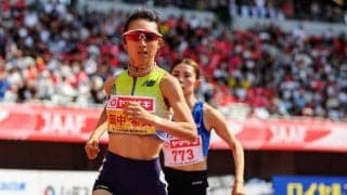 田中希実が圧巻の独走劇で予選トップ通過　日本選手権予選歴代最高記録で２位に９秒２７の大差　まさかのＶ逸５０００ｍから一夜、７連覇かかる１５００ｍに登場