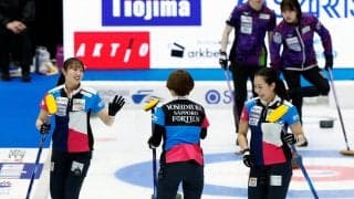 【カーリング】五輪出場フォルティウス第６Ｅ　吉村の最終投が狙いどおり決まらず２点献上４-７