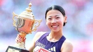 久保凛、サッカーＷ杯も「もちろん見ます！」いとこは日本代表ＭＦ久保建英…陸上日本選手権女子８００ｍ３連覇、アジア大会切符獲得