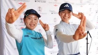 「すごく練習したのに！」ダンスはできなかったけど…渋野日向子＆勝みなみは作戦的中