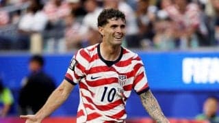 前半終了後に負傷交代した米国エースFWプリシックに心配の声　監督は「歩けなかった」