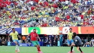 場内騒然！王国・ブラジルを切り裂いた“衝撃アシスト”「これはヤバい」モロッコ代表、“神スルーパス”→ループショット炸裂の瞬間「素晴らしい！」