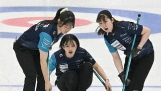 【カーリング】女子決勝第6E　SC軽井沢ク上野美の最終投が決まり２得点　3－4で追い上げる