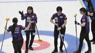 【カーリング】もぐもぐタイム　北海道銀行フレンチトーストで栄養補給、SC軽井沢クはフルーツ