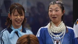 高木菜那さん爽やかライトブルーコーデで登場「寝不足でも関係ない」日本代表へ全力エール