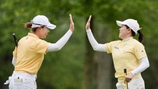 渋野日向子＆勝みなみ、古江彩佳＆西村優菜は5位 岩井ツインズ7位で日本勢3組トップ10
