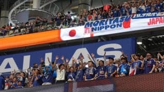 声量は日本圧勝　オランダはどっしり構えるスタイル　日本は太鼓も含め絶えずチャント