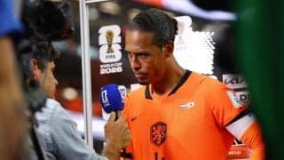 オランダ代表主将のファンダイク「期待していた通りのプレーができた」日本と引き分ける