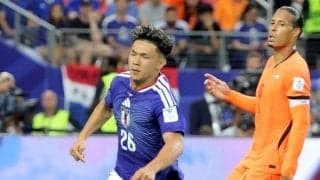 【Ｗ杯】２１歳８０日のＦＷ塩貝健人が年少２位出場　２２年久保、０２年稲本らの記録抜く…初戦オランダ戦