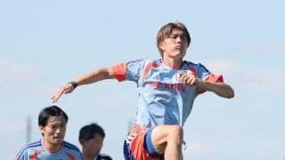 【Ｗ杯】小川航基が“実質２日連発”！　追加招集の町野修斗もゴール　森保ジャパンがＵ-１９日本代表に２-０…練習試合