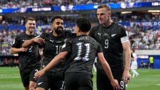 【Ｗ杯】１６年ぶり出場のニュージーランドが先制　前半７分ＭＦジャストが右足で突き刺す…イランと初戦