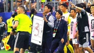 【Ｗ杯】世界中で話題「森保監督のホワイトボード」大きく書かれた数字の真相は…小川航基「電光掲示板が真ん中にしかなくて…あれ以外に方法はない」