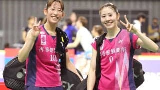 志田千陽の激レアキャップスタイルが「やっぱり小顔」松山奈未＆山口茜との古巣３ショにファン感動「別々になっても」「大好きな３人」
