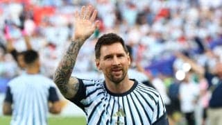 メッシがスタメン　史上初の６大会連続出場へ　アルゼンチンW杯初戦のアルジェリア戦