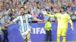 【Ｗ杯】３８歳メッシ記録ずくめ“伝説”の初戦　Ｗ杯最年長ハット、歴代最多タイ１６得点、初６大会連続出場…