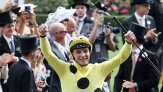 ２０歳の天才騎手が絶賛「スーパースターだ」　ボウエコーが無傷５連勝で欧州３歳マイル王　セントジェームズパレスＳ