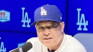 ロバーツ監督ご満悦「本当に楽しかった」異例の１時間５２分ゲーム「オールドスクールの戦いで」ロブレスキー＆大谷翔平を絶賛