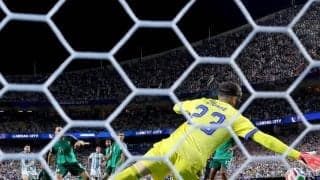 【Ｗ杯】アルジェリアのマンディ主将、３発メッシに脱帽「恐るべき決定力。分かっていたことだけど」…前半に足を踏まれる“因縁”も「彼は史上最高の選手」