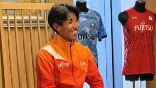 【陸上】川崎市復帰の富士通が福田市長を表敬訪問、国学院大出身の浦野雄平「愛されるチームに」