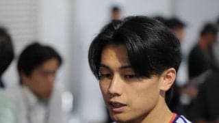【Ｗ杯】別メニュー調整の上田綺世「大丈夫です」と強調　「世界との差別化になる」日本の武器にも言及